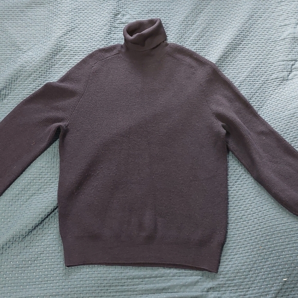 J. Crew Men's Marine Turtleneck Sweater - Picture 1 of 3